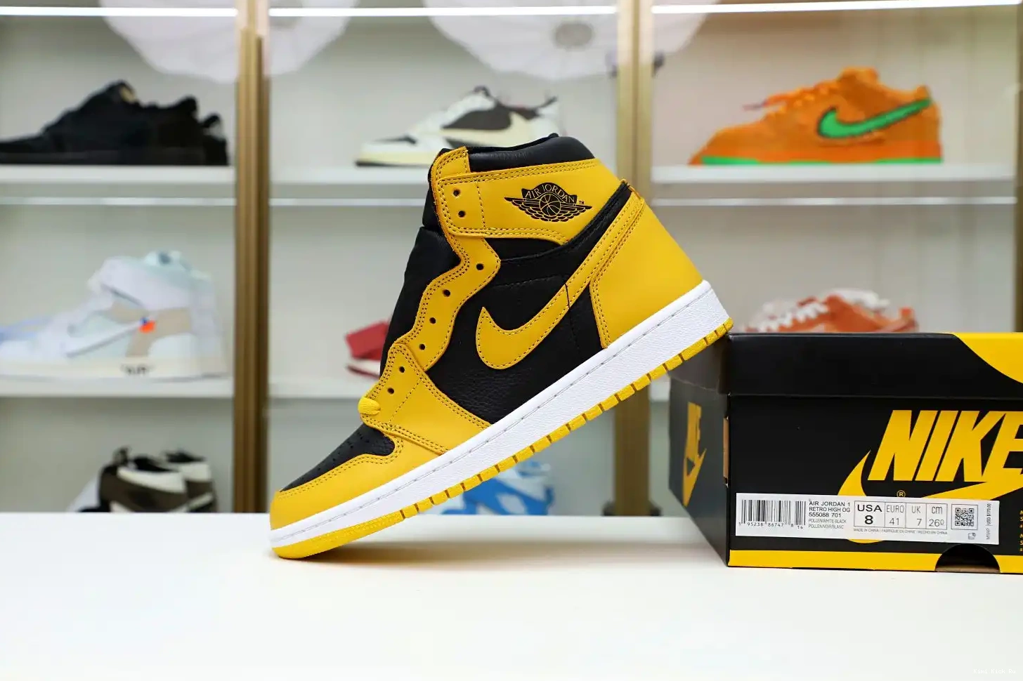 JORDAN HIGH AIR 'POLLEN' OG Kimikick RETRO 1 0729